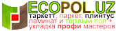EcoPol.Uz Flooring brand in Tashkent Uzbekistan animated logo