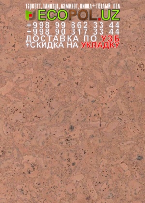 Пробка Пол в Ташкенте 3 - ламинат черный линолеум таркет укладка териш - Сирдарё